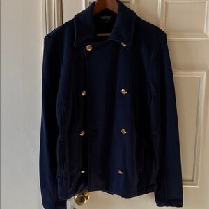 Ralph Lauren Women’s Navy Peacoat with Gold Buttons
